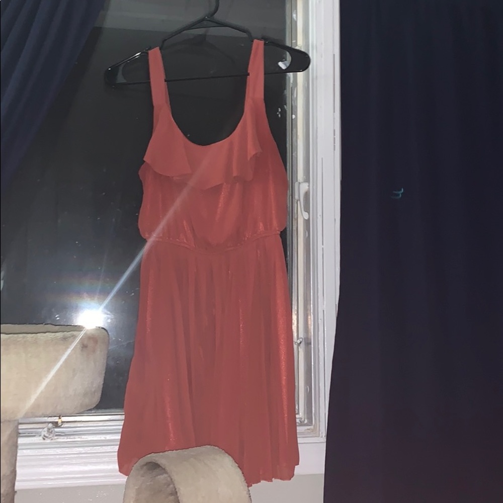 Orange dress